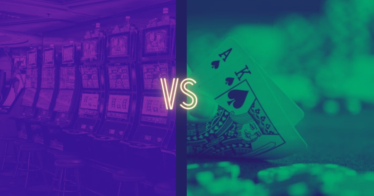 Online casinospellen: slots versus blackjack – welke is beter?