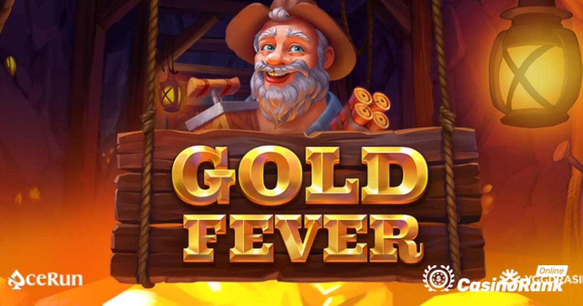Yggdrasil neemt spelers mee naar de belonende mijnen met goudkoorts